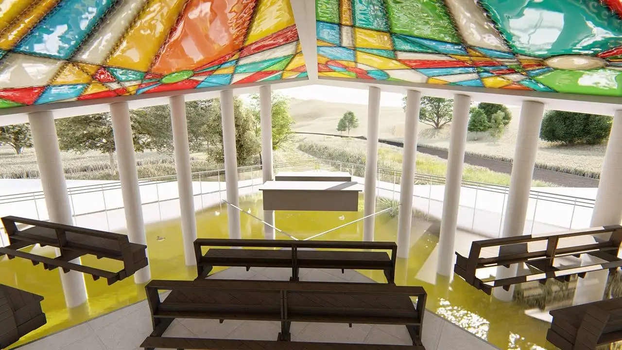 Capilla Sobre Lago 2